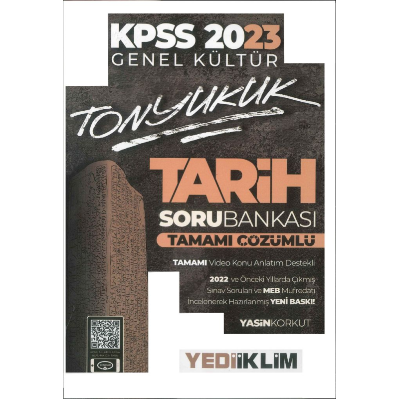 TONYUKUK TARİH SORU BANKASI ÇÖZÜMLÜ