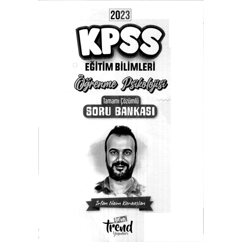 ÖĞRENME PSİKOLOJİSİ TAMAMI ÇÖZÜMLÜ SORU BANKASI