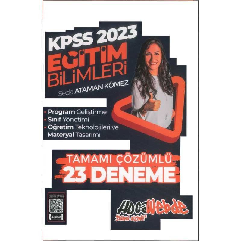 PROGRAM GELİŞTİRME - SINIF YÖNETİMİ ÖĞRETİM TEKNOLOJİLERİ VE MATERYAL TASARIM TAMAMI ÇÖZÜMLÜ 23 DENEME