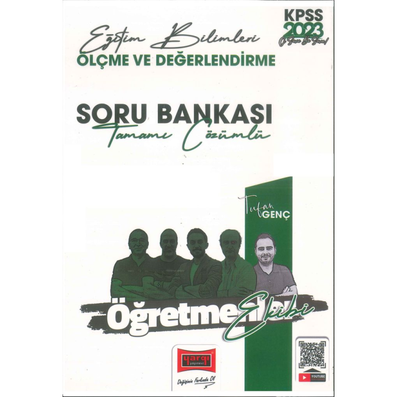 ÖLÇME VE DEĞERLENDİRME TAMAMI ÇÖZÜMLÜ SORU BANKASI ÖĞRETMENLER EKİBİ