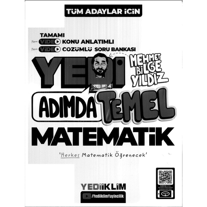 7 TEMEL ADIMDA MATEMATİK KONU ANLATIMLI ÇÖZÜMLÜ SORU BANKASI