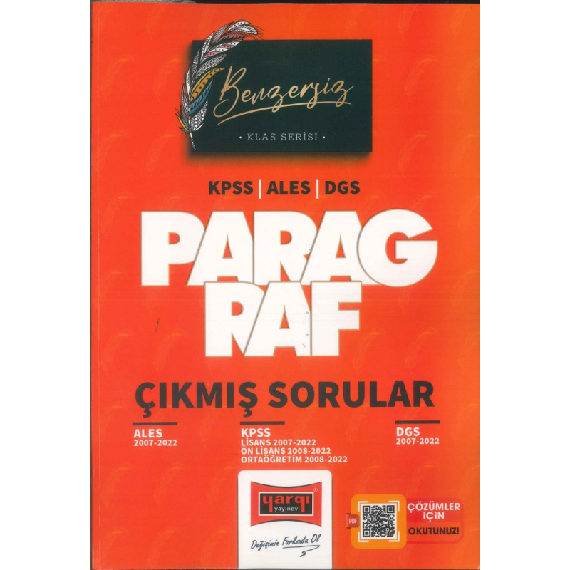 KLAS SERİSİ PARAGRAF ÇIKMIŞ SORULAR (ALES-KPSS-DGS) 2007-2022