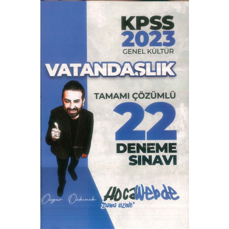 VATANDAŞLIK TAMAMI ÇÖZÜMLÜ 22 DENEME