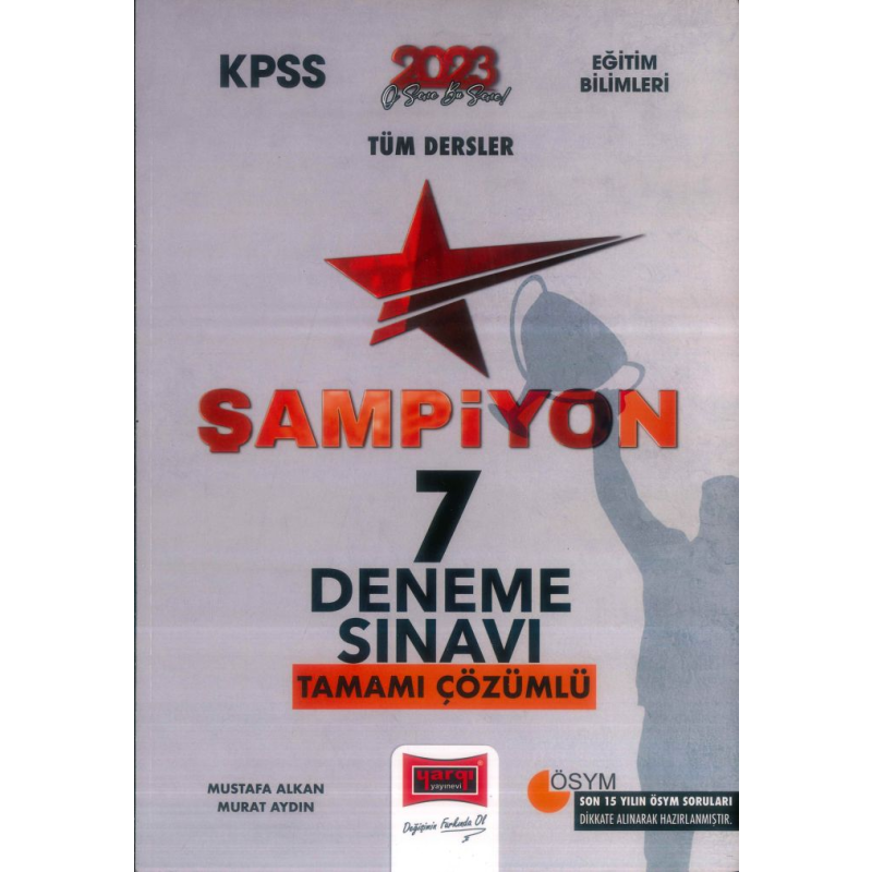 TÜM DERSLER ŞAMPİYON 7 DENEME ÇÖZÜMLÜ