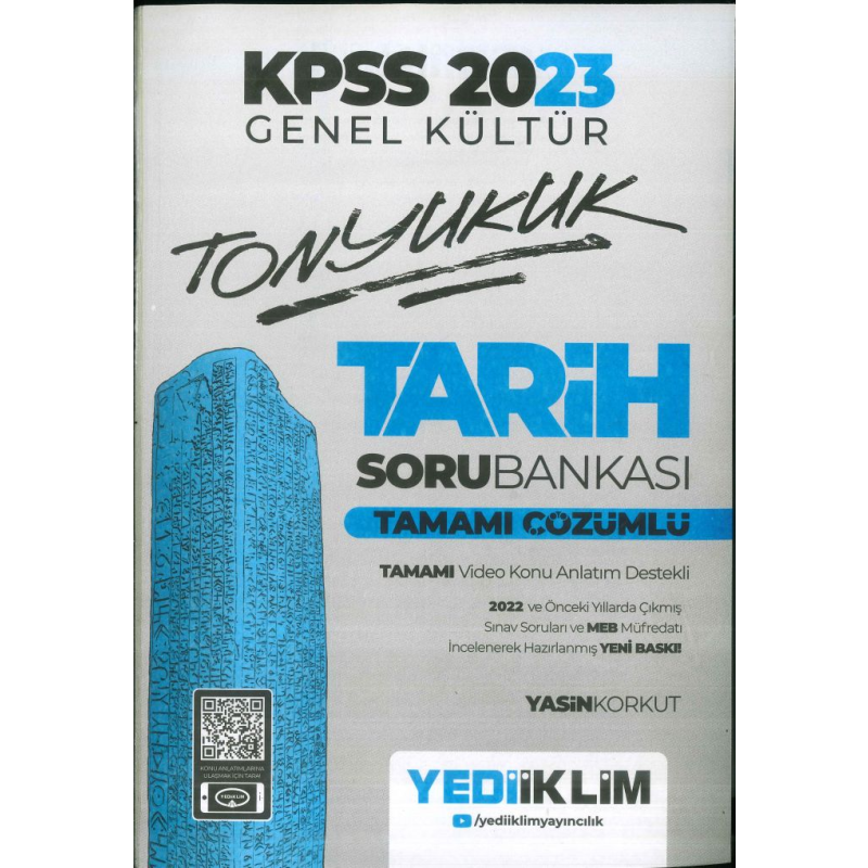 TONYUKUK TARİH TAMAMI ÇÖZÜMLÜ SORU BANKASI
