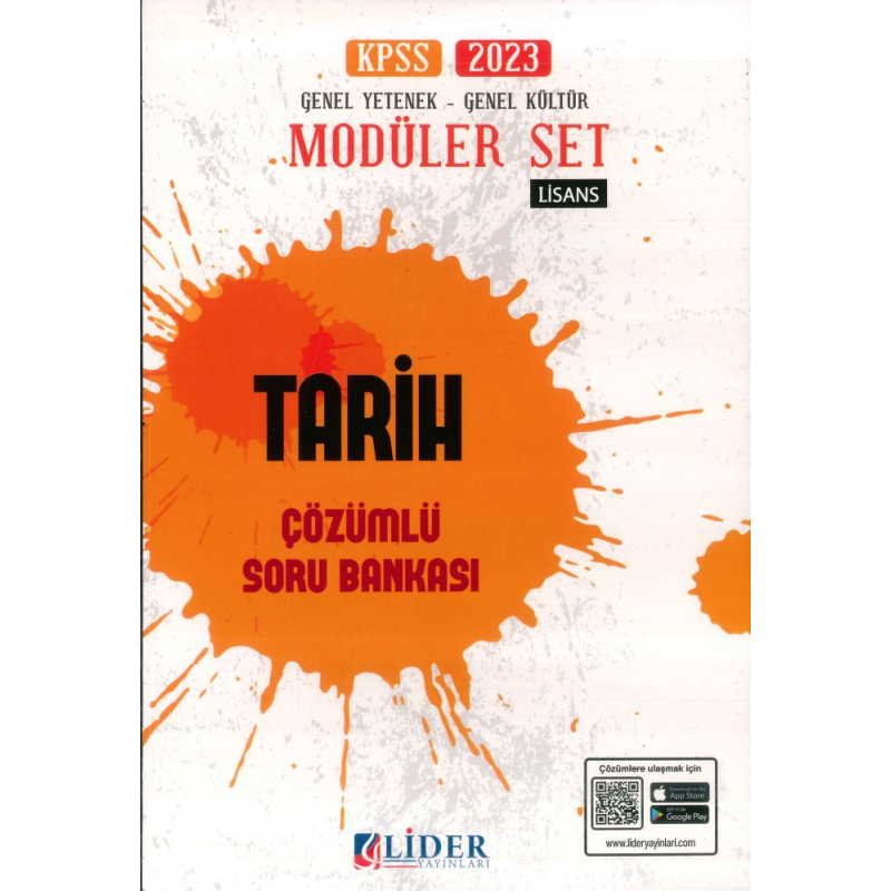 TARİH MODÜLER ÇÖZÜMLÜ SORU BANKASI