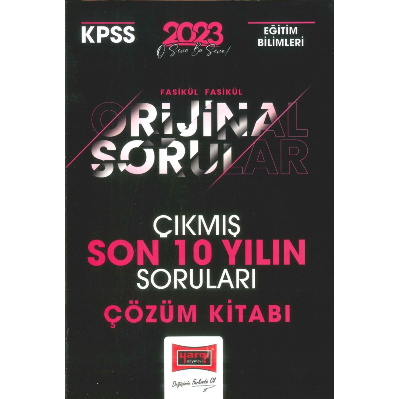 ORJİNAL SORULAR 10 YILIN ÇIKMIŞ SORULAR ÇÖZÜMLÜ (2013-2022)