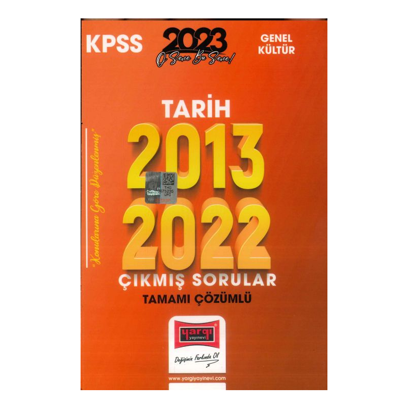 TARİH 2013-2022 ÇIKMIŞ SORULAR TAMAMI ÇÖZÜMLÜ