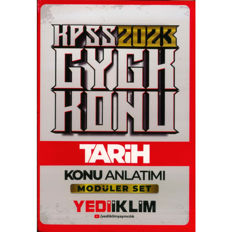 TARİH KONU ANLATIMI MODÜLER SET