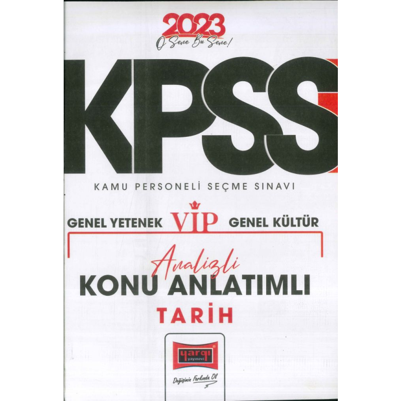 VİP ANALİZLİ TARİH KONU ANLATIMLI