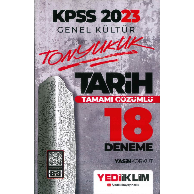 TONYUKUK TARİH TAMAMI ÇÖZÜMLÜ 18 DENEME