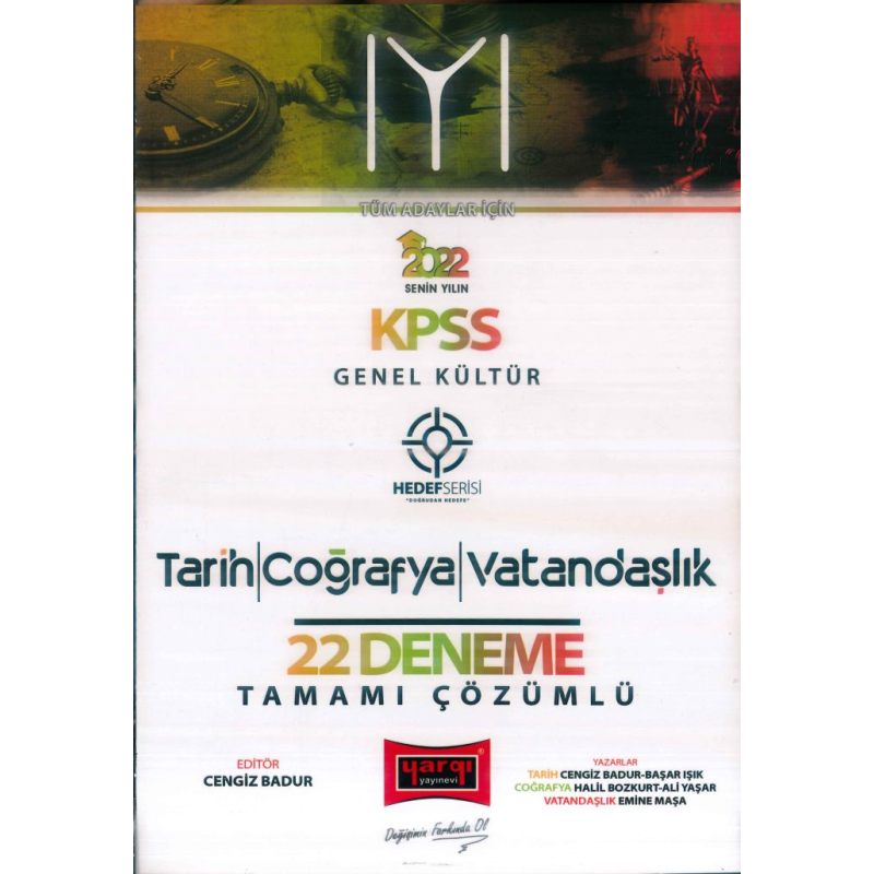 IYI TARİH COĞRAFYA VATANDAŞLIK 22 DENEME TAMAMI ÇÖZÜMLÜ