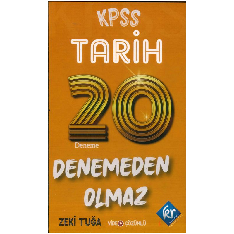 DENEMEDEN OLMAZ 20 DENEME ÇÖZÜMLÜ