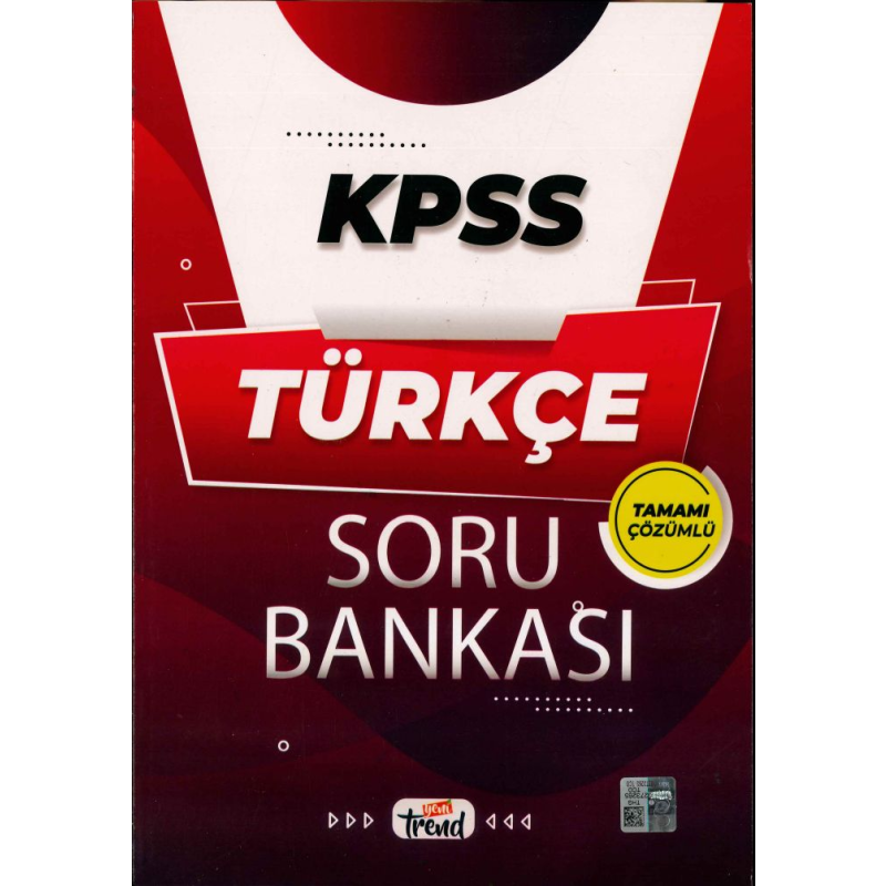 TÜRKÇE TAMAMI ÇÖZÜMLÜ SORU BANKASI