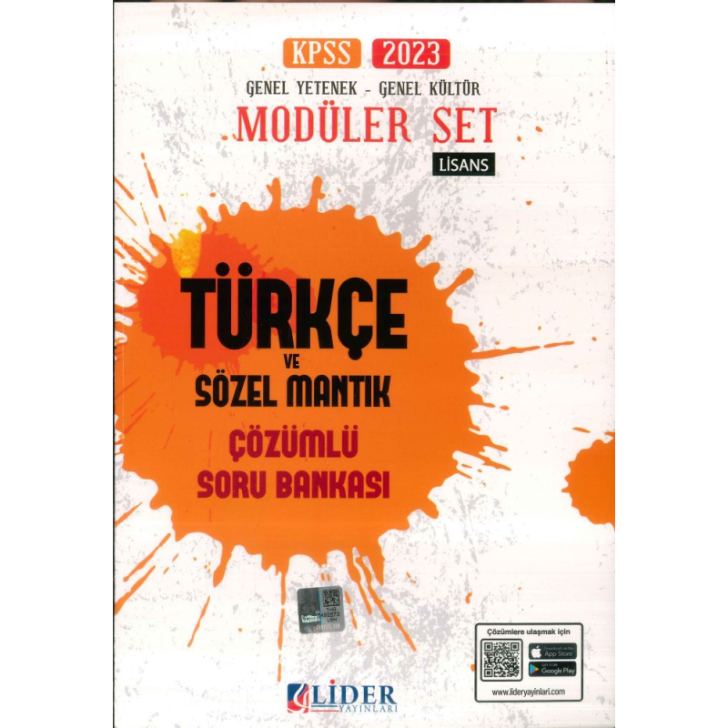 TÜRKÇE VE SÖZEL MANTIK ÇÖZÜMLÜ SORU BANKASI