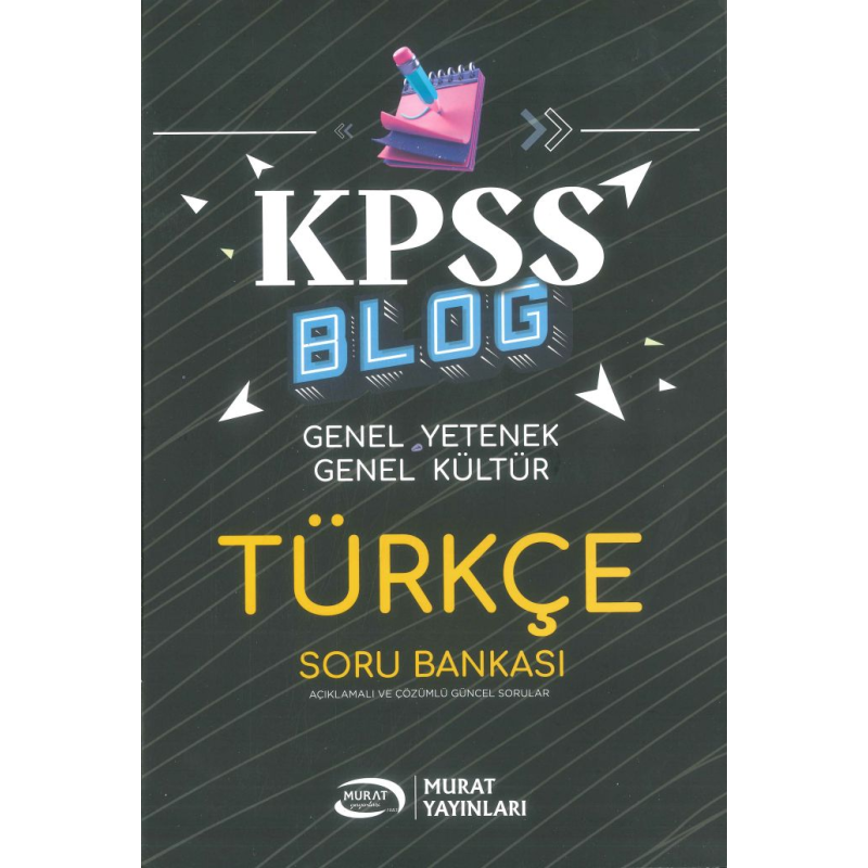 BLOG TÜRKÇE ÇÖZÜMLÜ SORU BANKASI