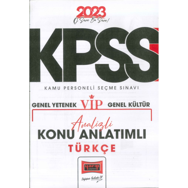 VİP TÜRKÇE ANALİZLİ KONU ANLATIMLI
