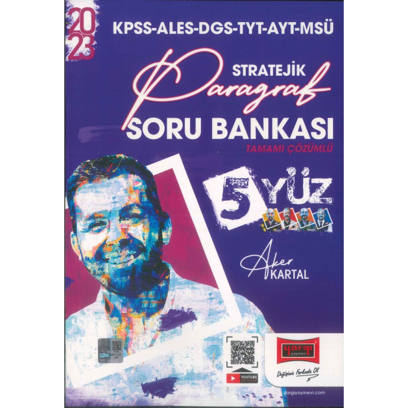 STRATEJİK PARAGRAF ÇÖZÜMLÜ SORU BANKASI 5 YÜZ