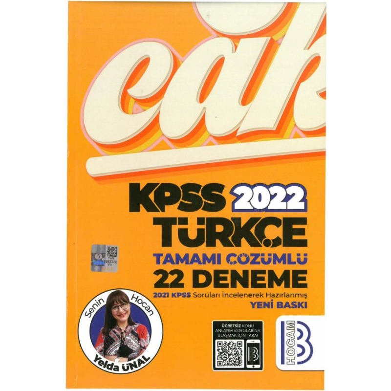 ATANACAKSIN TÜRKÇE ÇÖZÜMLÜ 22 DENEME