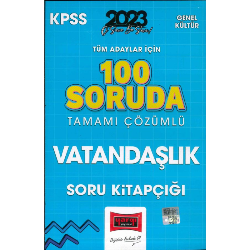 100 SORUDA TAMAMI ÇÖZÜMLÜ VATANDAŞLIK SORU KİTAPÇIĞI