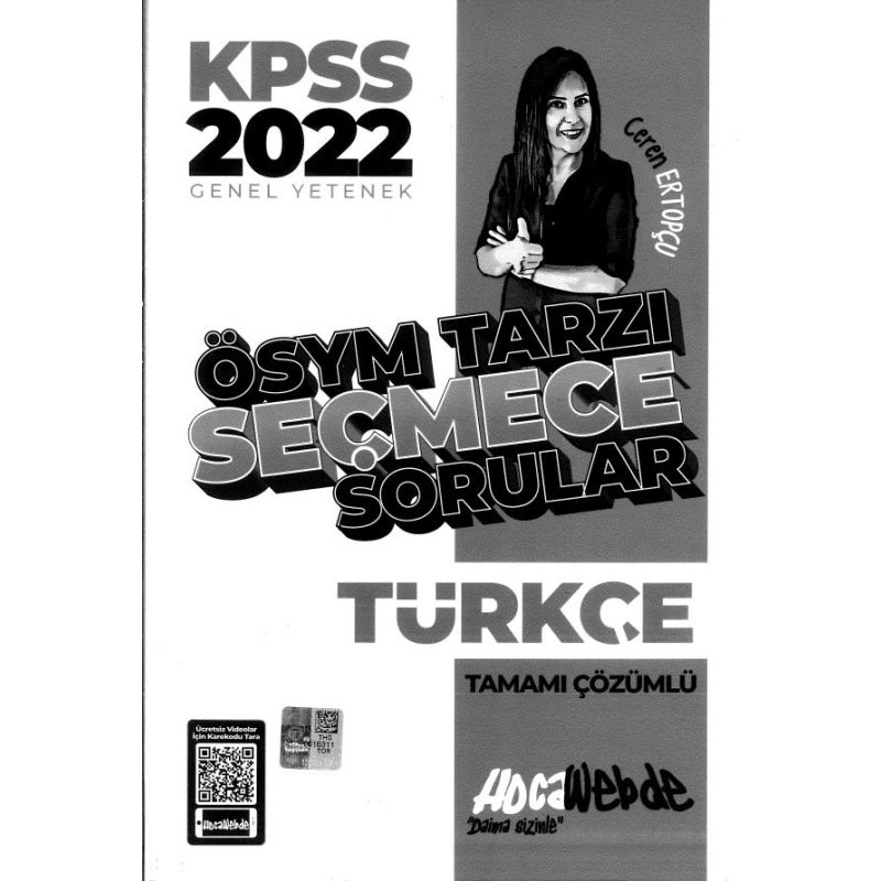 ÖSYM TARZI SEÇMECE TÜRKÇE SORULAR ÇÖZÜMLÜ