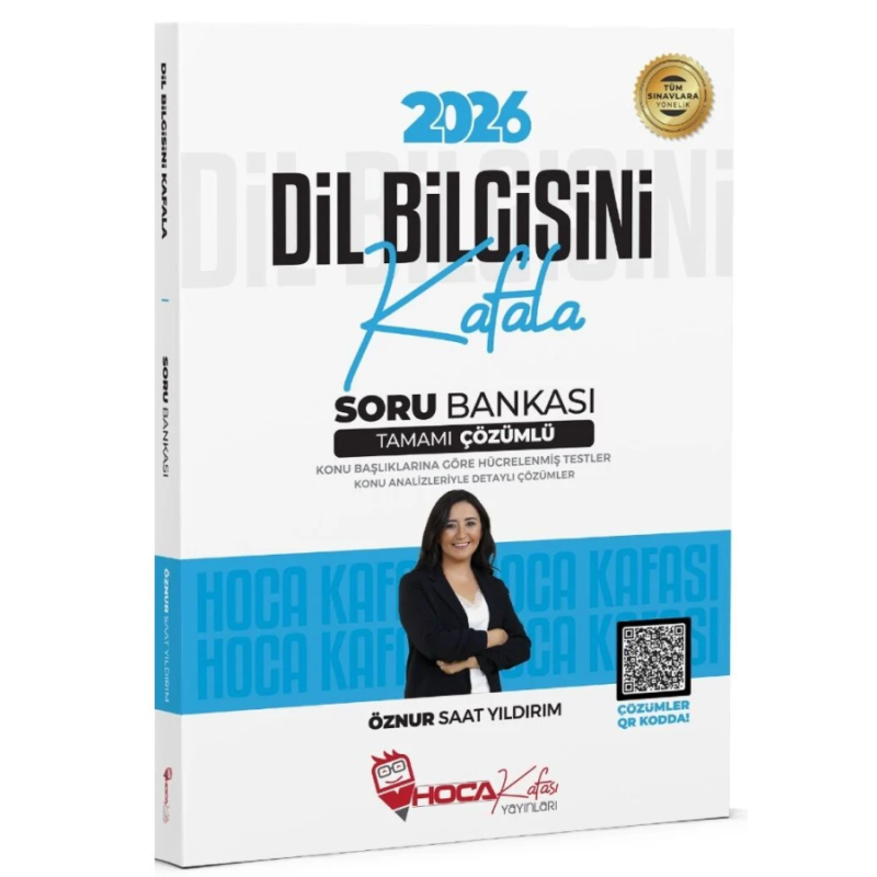 2026 Dil Bilgisini Kafala Soru Bankası Çözümlü - Öznur Saat Yıldırım Hoca Kafası Yayınları