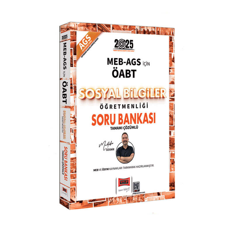 2025 MEB AGS ÖABT Sosyal Bilgiler Öğretmenliği Soru Bankası Yargı Yayınları