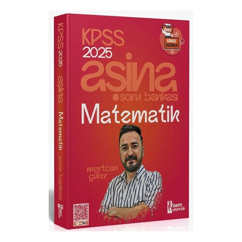 2025 KPSS Matematik Aşina Soru Bankası Çözümlü İsem Yayınları
