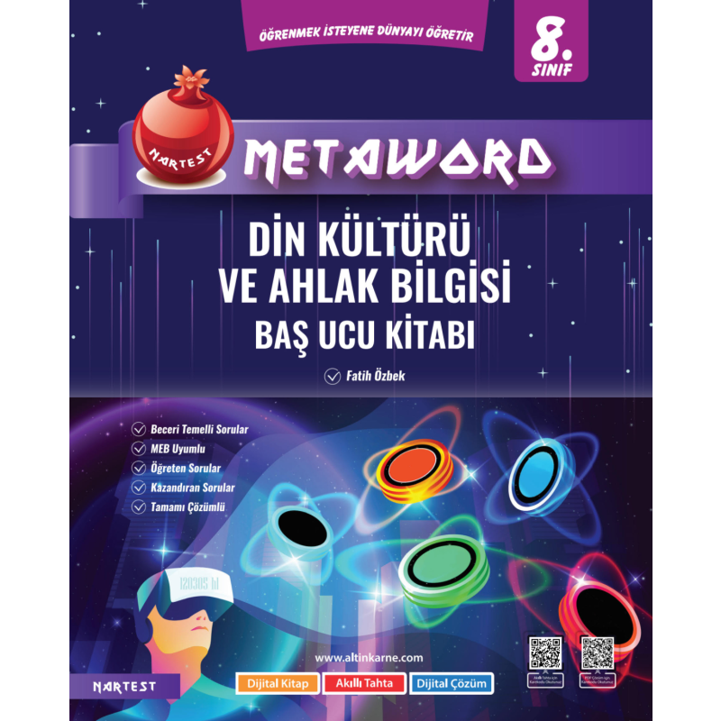 8. Sınıf Metaword Din Kültürü Ve Ahlak Bilgisi Nartest Yayınları