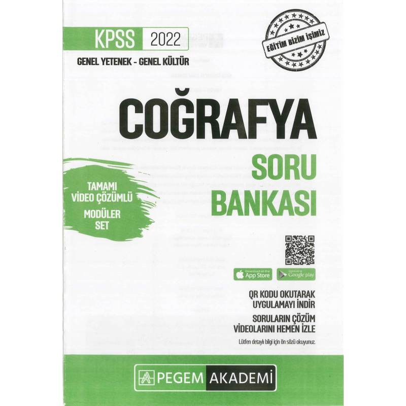 COĞRAFYA SORU BANKASI MODÜLER SET