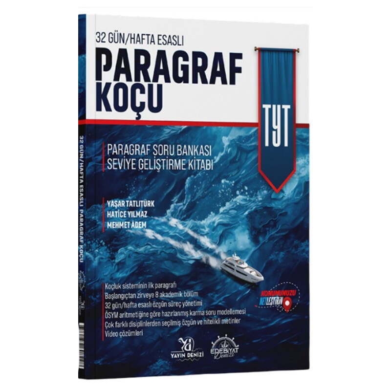 TYT Paragraf Koçu Soru Bankası Edebiyat Denizi