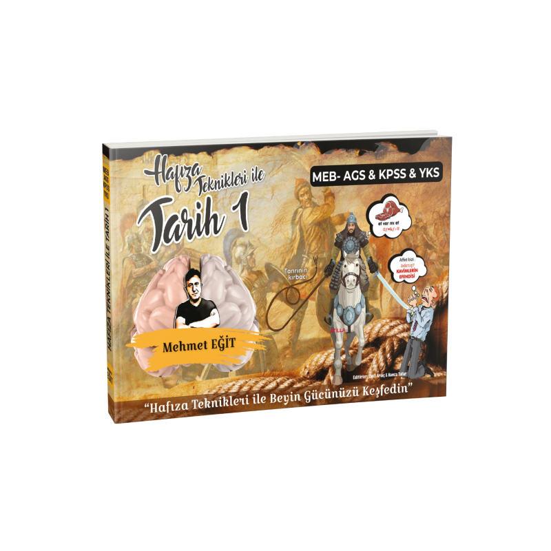 2025 MEB AGS KPSS YKS Hafıza Teknikleri İle Tarih-1 Mehmet Eğit