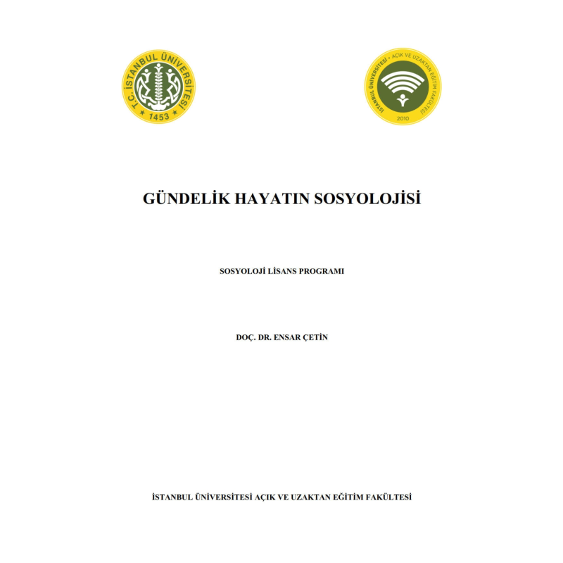 Gündelik Hayatın Sosyolojisi