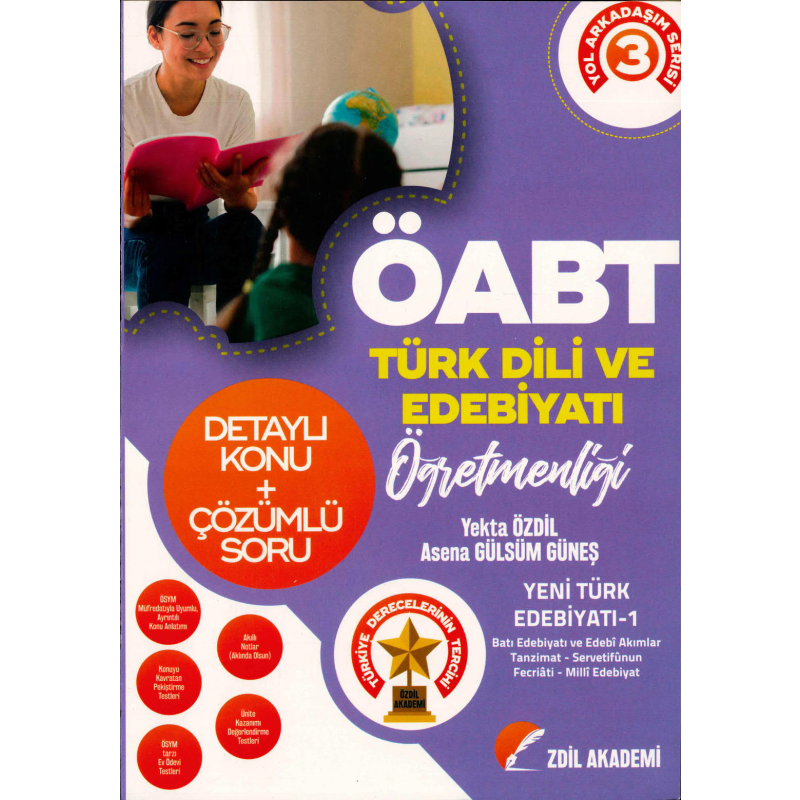 DETAYLI KONU + ÇÖZÜMLÜ SORU YEKTA ÖZDİL YENİ TÜRK EDEBİYATI 1