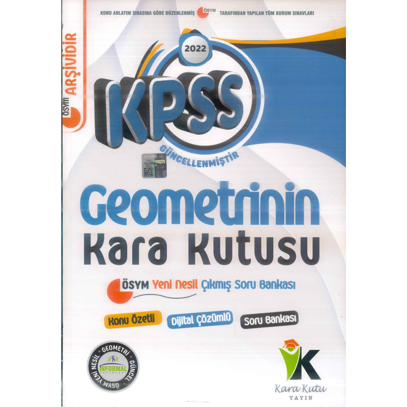 GEOMETRİNİN KARA KUTUSU KONU ÖZETLİ ÇIKMIŞ SORULAR