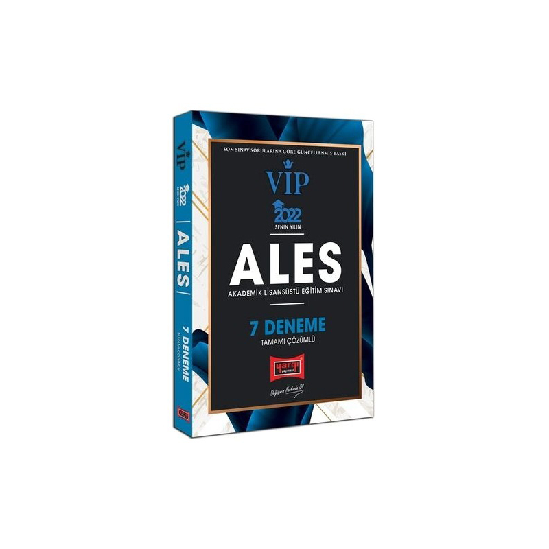 VİP ALES TAMAMI ÇÖZÜMLÜ 7 DENEME