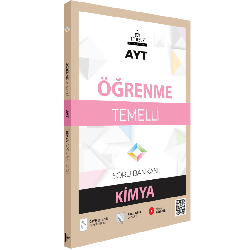 AYT-ÖĞRENME TEMELLİ KİMYA SORU BANKASI EPHESUS YAYINLARI
