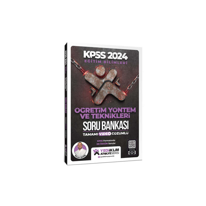 2024 Eğitim Bilimleri Atölye Serisi Öğretim Yöntem Ve Teknikleri Tamamı Video Çözümlü Soru Bankası