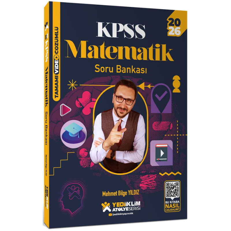 2026 KPSS Matematik Atölye Soru Bankası Çözümlü Yediiklim Yayınları