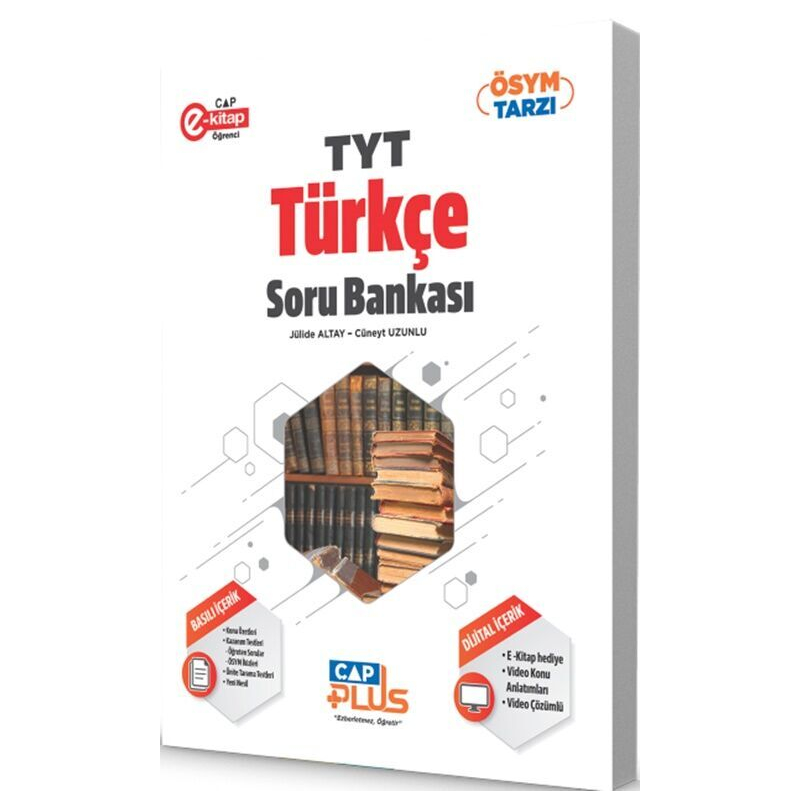 TYT Türkçe Soru Bankası Çap Plus Yayınları