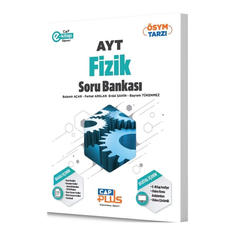 AYT Fizik Plus Soru Bankası Çap Yayınları