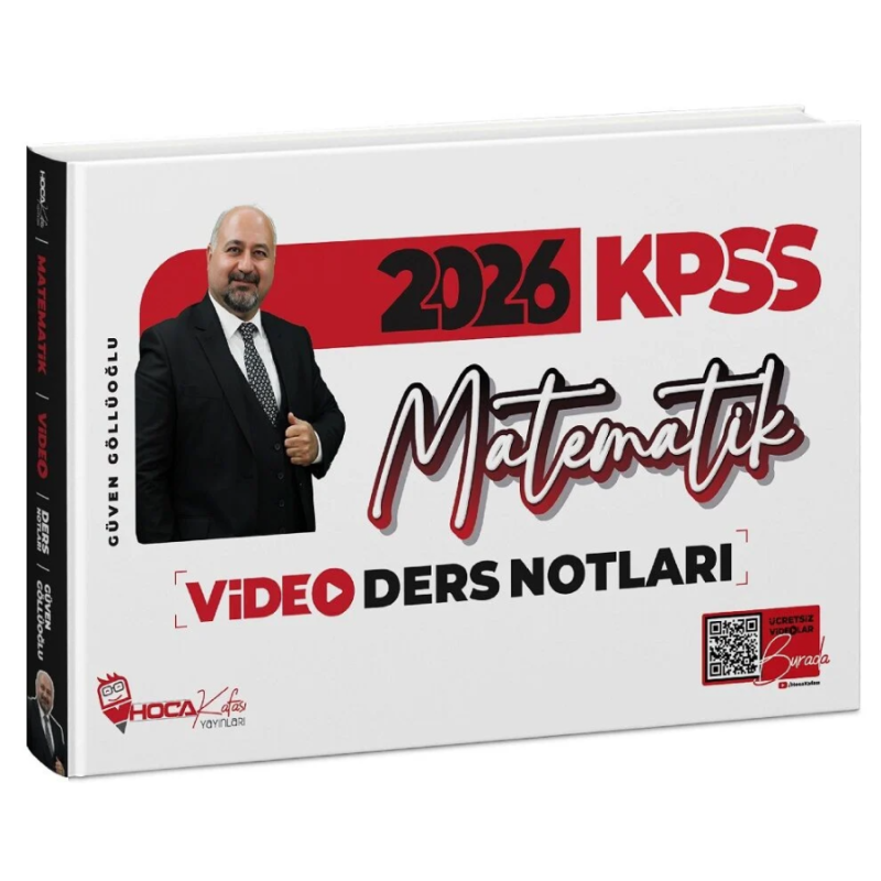 2026 KPSS Matematik Video Ders Notları - Güven Göllüoğlu Hoca Kafası Yayınları