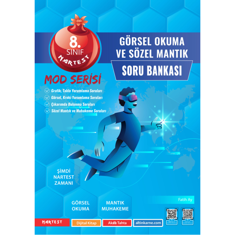 8.Sınıf LGS Mod Görsel Okuma Ve Sözel Mantık Soru Bankası Nartest Yayınları