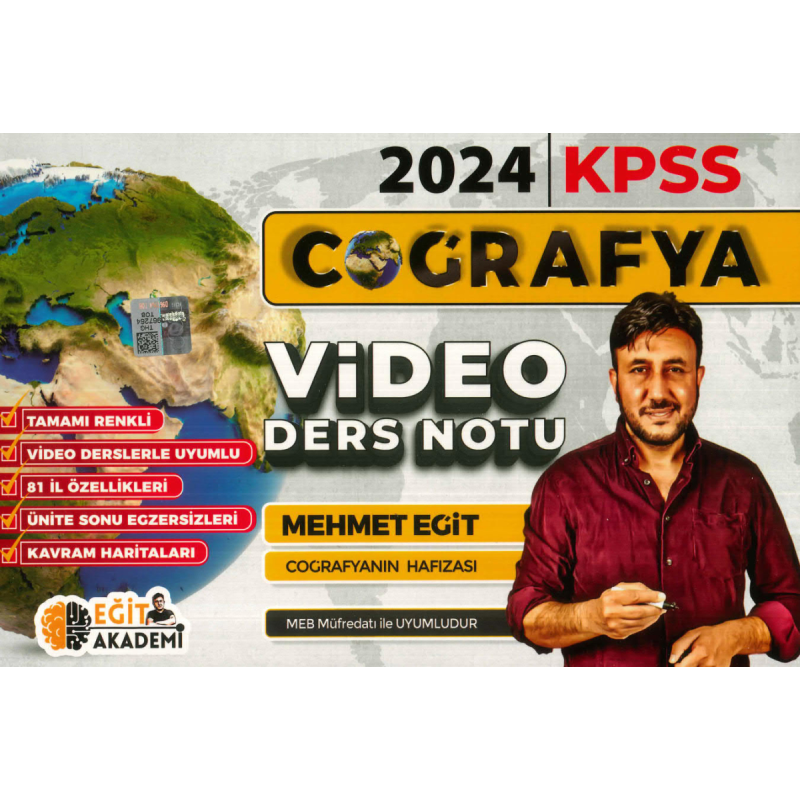 COĞRAFYA VİDEO DERS NOTU MEHMET EĞİT