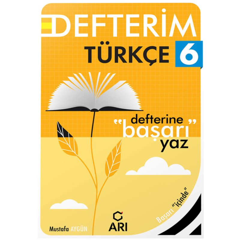 6. Sınıf Türkçe Defterim Arı Yayıncılık