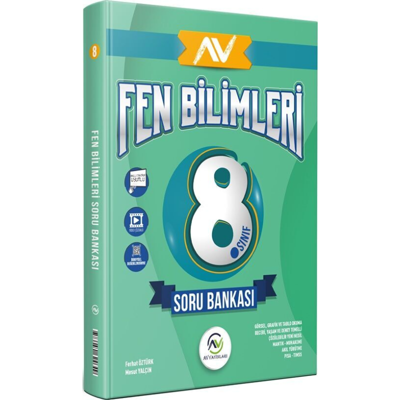 8. Sınıf LGS Fen Bilimleri Soru Bankası Av Yayınları