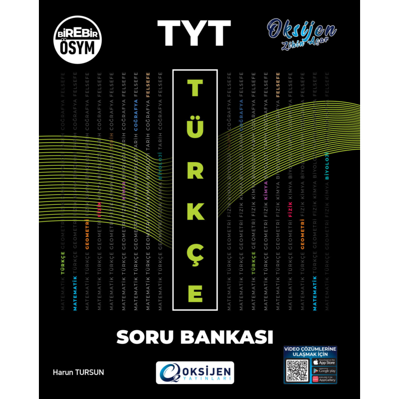 TYT Türkçe Soru Bankası Oksijen Yayınları