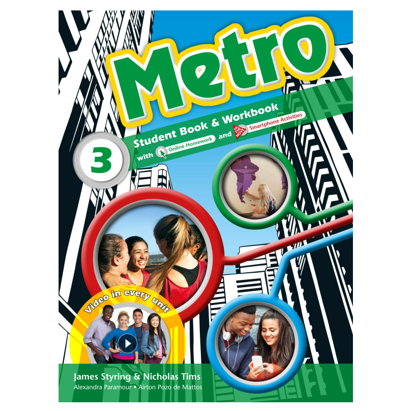 Metro 3 Student Book Workbook