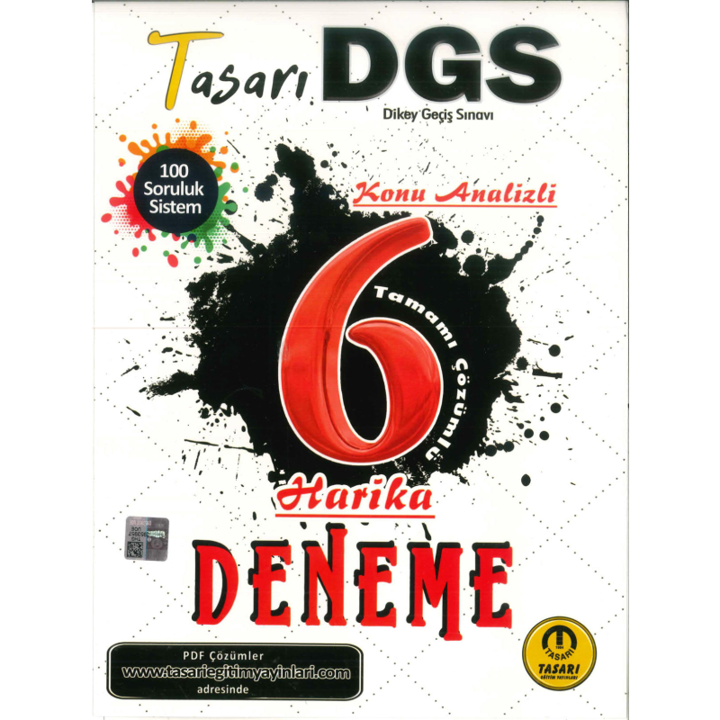 DGS KONU 6 HARİKA DENEME KONU ANALİZLİ