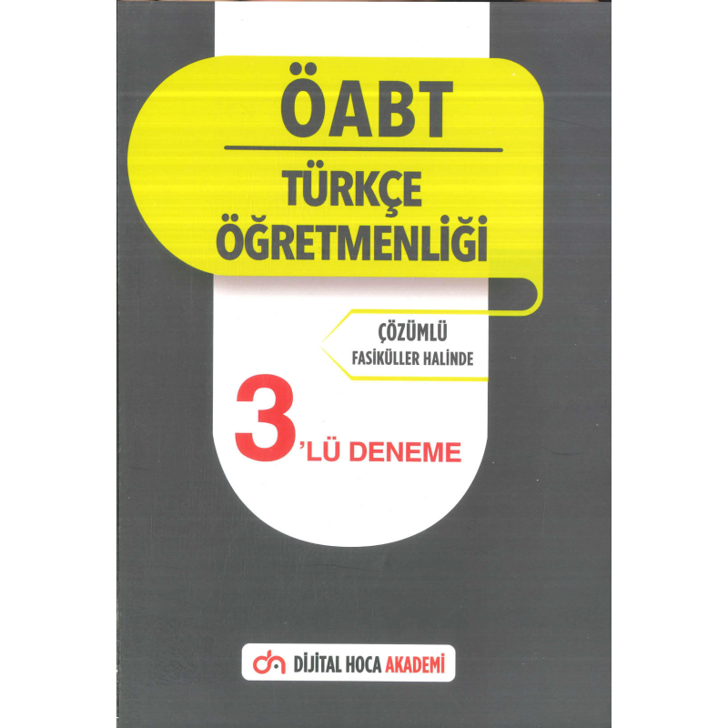 3'LÜ DENEME ÇÖZÜMLÜ